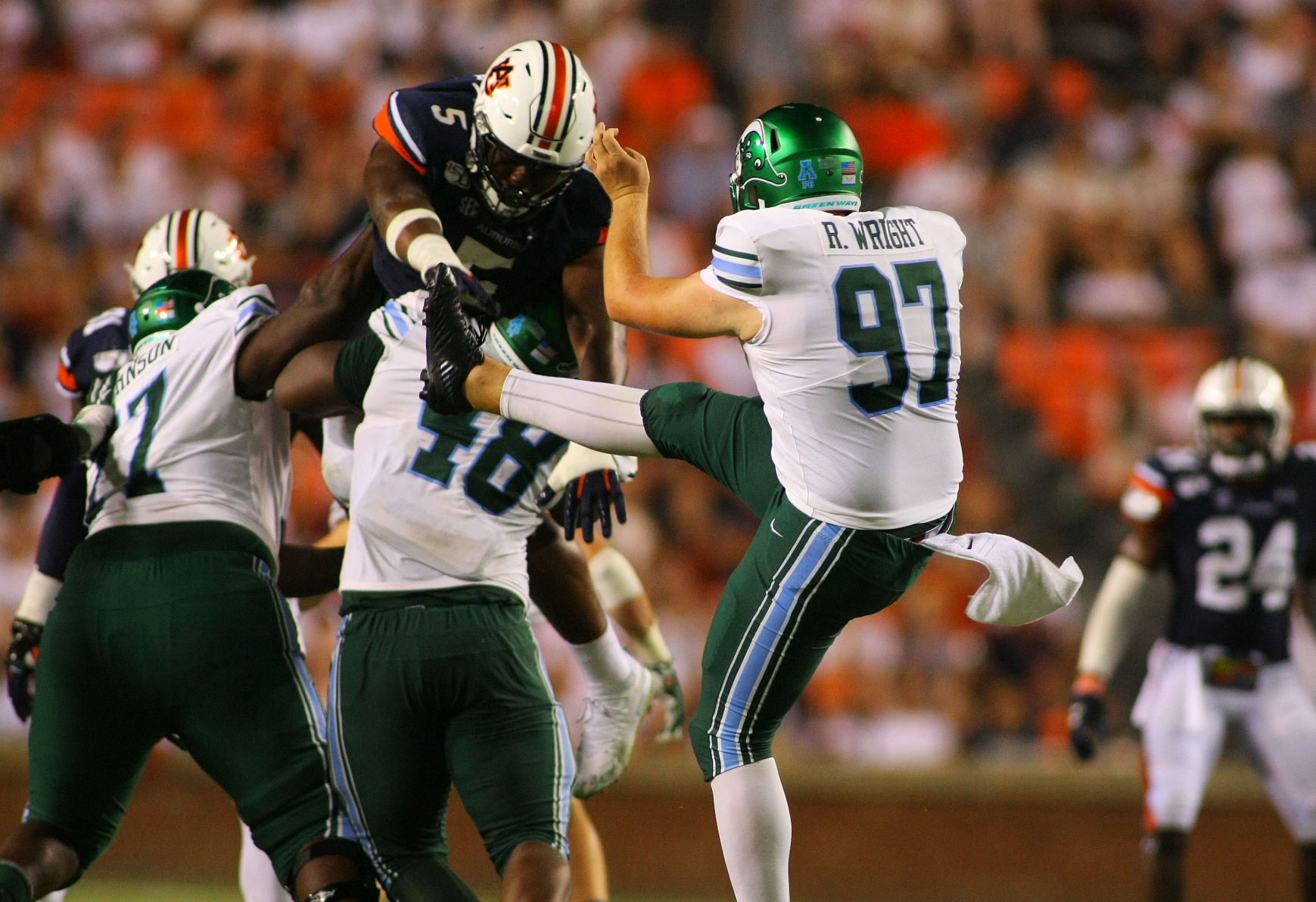 Auburn vs. Tulane football